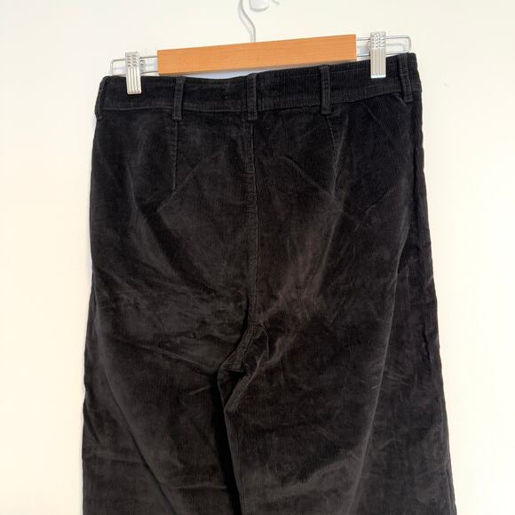 Everlane The Corduroy Wide Leg Pant In Black Size 6 New - Picture 8 of 12